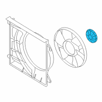 OEM 2009 Kia Borrego Clutch-Cooling Fan Diagram - 252372J200