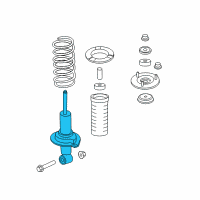 OEM 2021 Infiniti QX80 ABSORBER Kit - Shock, Front Diagram - E6110-1LA0A