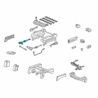 OEM 2009 Honda Ridgeline Box Assy., L. Gear Diagram - 81215-SHJ-A61