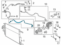 OEM Ram 1500 A/C DISCHARGE Diagram - 68430028AA