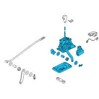 OEM 2013 Infiniti EX37 Transmission Control Device Assembly Diagram - 34901-1CA1E