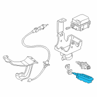 OEM Buick Rendezvous Stoplamp Switch Diagram - 10413153