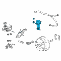 OEM Chevrolet Vacuum Pump Diagram - 20939308