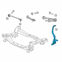 OEM 2011 Chrysler 300 Front Knuckle Left Diagram - 4782741AE