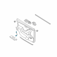 OEM Hyundai Elantra Switch Assembly-Trunk Lid Opener Diagram - 93555-2H000-9P