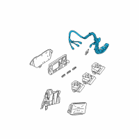 OEM Pontiac Grand Am Cable Set Diagram - 19170845