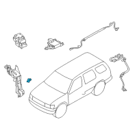 OEM 1996 Nissan Pathfinder Valve Assembly Diagram - 46400-10Y00