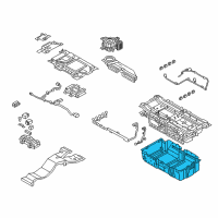 OEM 2016 Hyundai Sonata Case Assembly Diagram - 375G1-E6000