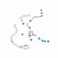 OEM Toyota Outlet Hose Diagram - G1271-06010