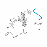 OEM 2021 Ford Escape Water Inlet Diagram - K2GZ-8A520-B