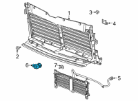 OEM 2021 Chevrolet Malibu In-Car Sensor Diagram - 13583411