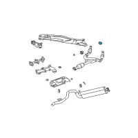 OEM 2004 Jeep Liberty Clamp-Exhaust Manifold Diagram - 4581014AB