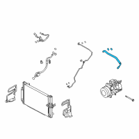 OEM 2014 Nissan 370Z Pipe-Front Cooler, Low Diagram - 92450-1EA0A