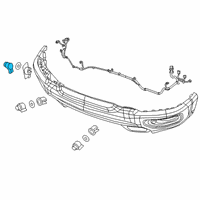 OEM Ram 1500 Sensor-Park Assist Diagram - 5YV69TZZAA