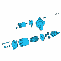 OEM 2014 Toyota Corolla Starter Diagram - 28100-0T260