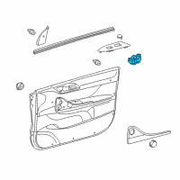 OEM Scion iQ Window Switch Diagram - 84040-74020