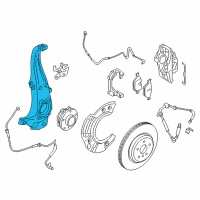 OEM 2014 BMW 640i xDrive Gran Coupe Left Carrier Diagram - 31-21-6-775-769