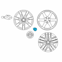 OEM Nissan Wheel-Aluminum Diagram - D0C00-6HT1B