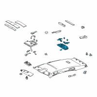 OEM 2015 Lexus RX350 Lamp Assy, Spot Diagram - 81360-0E010-C0