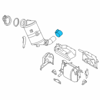 OEM 2016 BMW i3 Muffler Clamp Diagram - 18-30-8-614-953