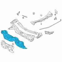 OEM 2018 Toyota 86 TOE BOARD COMPL LHD Diagram - SU003-07663