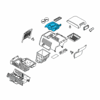 OEM 2018 Ford Explorer Finish Panel Diagram - 9A8Z-7413562-BB