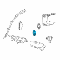 OEM 2015 Ram ProMaster 3500 Sensor-Acceleration Diagram - 4727588AA