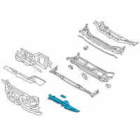 OEM 2017 Ford Edge Reinforce Panel Diagram - F2GZ-5801610-L