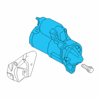 OEM 2015 Ram 1500 Engine Starter Diagram - 56044736AC
