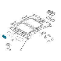 OEM Kia Cadenza Lamp Assembly-Vanity Diagram - 92890F6000GYT