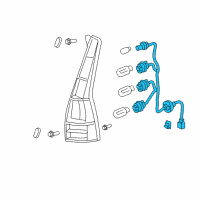 OEM 2008 Honda CR-V Socket Diagram - 33502-SWA-A01