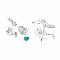 OEM 2021 Lincoln Corsair Wiper Switch Diagram - LC5Z-17A553-AA