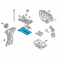 OEM Scion Valve Cover Gasket Diagram - 11213-WB001