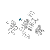 OEM 2009 Kia Rondo Mode Actuator Diagram - 971541D000