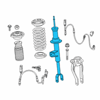 OEM 2022 BMW 840i SPRING STRUT FRONT LEFT VDC Diagram - 37-10-6-878-111