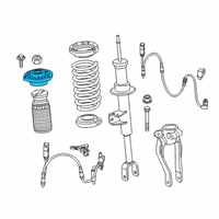 OEM 2021 BMW M850i xDrive Gran Coupe SUPPORT BEARING FOR VDC Diagram - 31-30-6-898-829