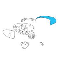 OEM 2013 Kia Rio SCALP-Outside Rear View Mi Diagram - 876261W010