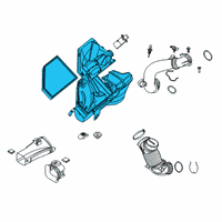 OEM 2021 BMW Z4 INTAKE MUFFLER Diagram - 13-71-8-662-589