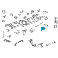 OEM Ram 2500 Bracket-Cab Diagram - 68394985AA