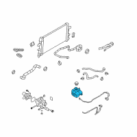 OEM 2008 Saturn Astra Reservoir Diagram - 93179469