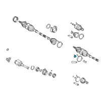 OEM 2003 Lexus RX300 Clamp Diagram - 90949-01A65