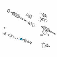 OEM 1999 Toyota RAV4 Bearing Diagram - 90363-41001