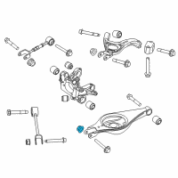 OEM 2009 Ford Escape Shock Nut Diagram - -W520517-S440