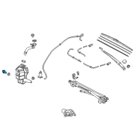 OEM 2020 Lexus LS500h Switch, Level Warning Diagram - 85397-52100