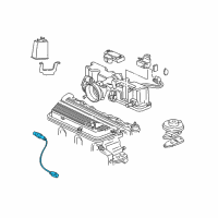 OEM 2005 Pontiac Sunfire Oxygen Sensor Diagram - 19353136