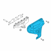 OEM Ford Escape Heat Shield Diagram - BM5Z-9N454-B