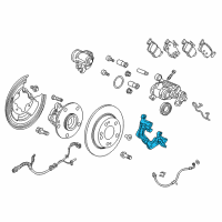 OEM Honda Civic Anchor Diagram - 43220-TGN-G01