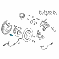 OEM 2017 Honda Civic Bolt, Wash 12X55 Diagram - 90160-TBA-A01