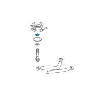 OEM Oil Cooler Assembly Seal Diagram - 15785-35010