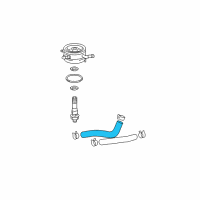 OEM Toyota 4Runner Hose Diagram - 16282-75012